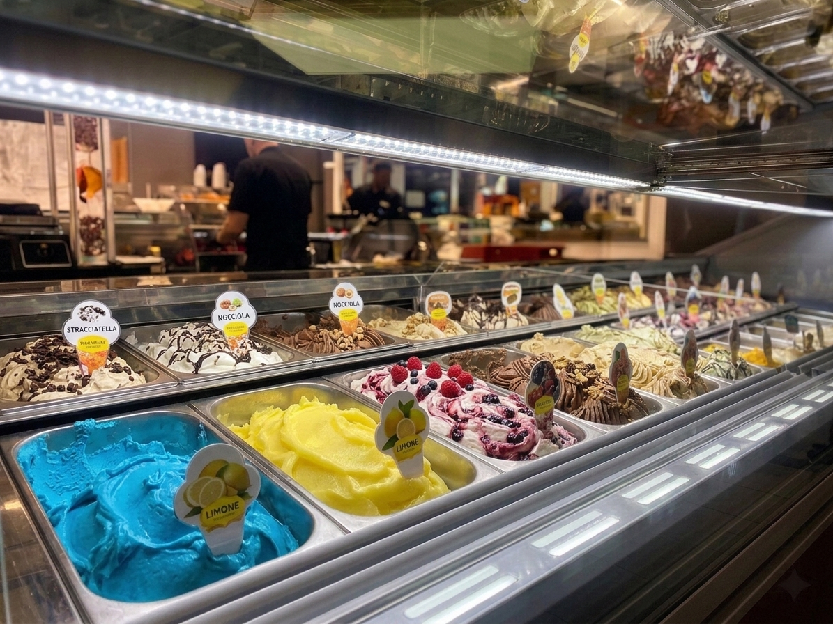 Unsere frische Eistheke